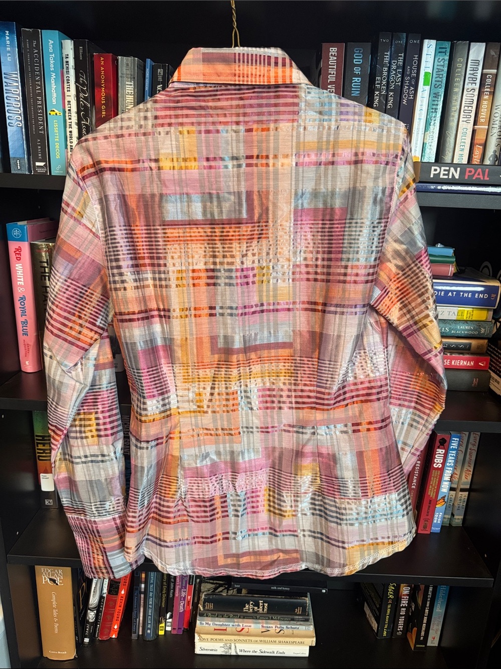 Georg Roth Multicolor Plaid Button-Up Shirt - Picture 2 of 4